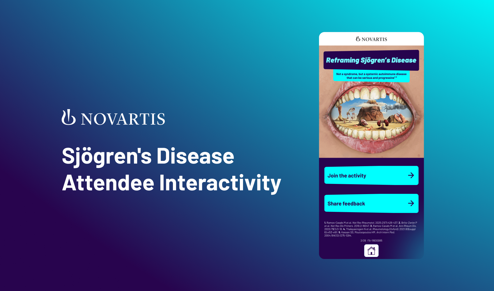 Interactive HCP Mobile Experience