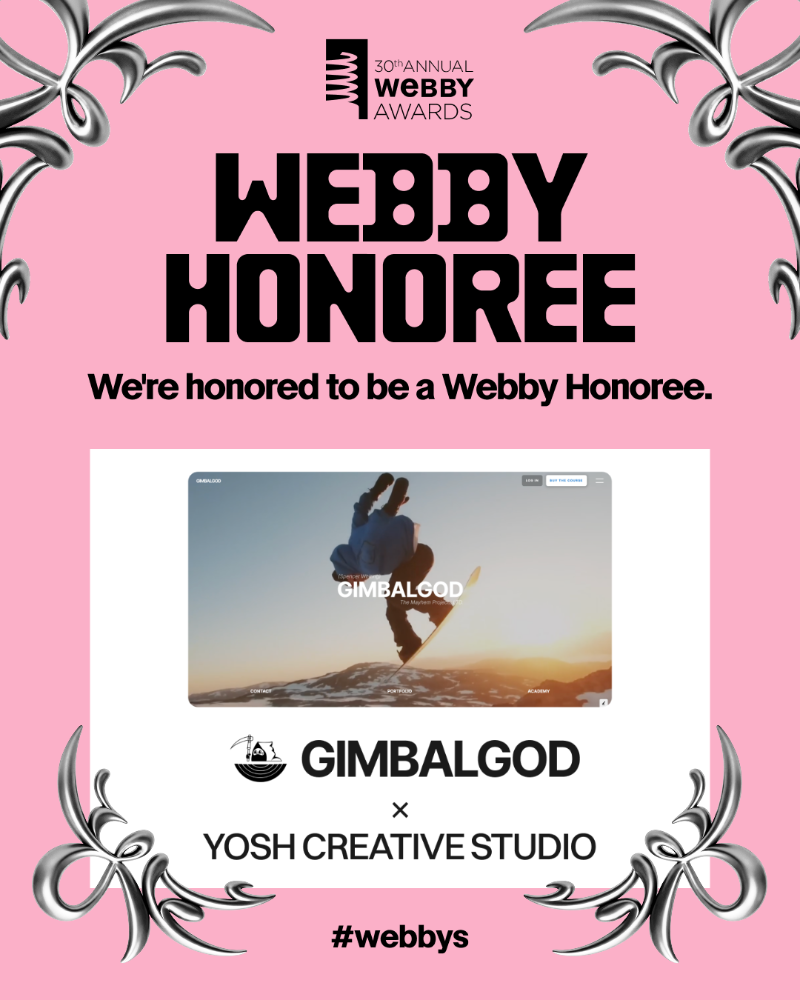 Webby Awards Honoree 2025